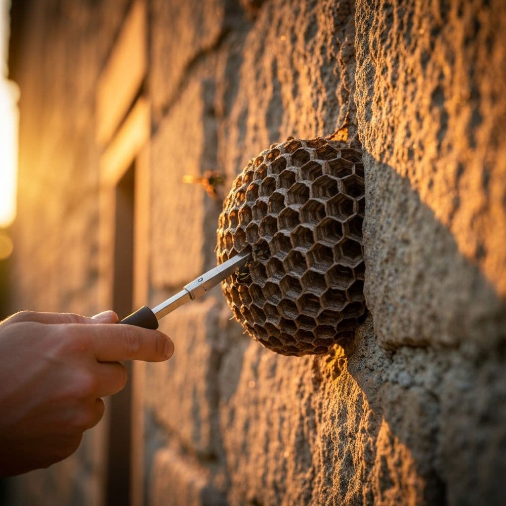 Darázsfészek eltávolítás